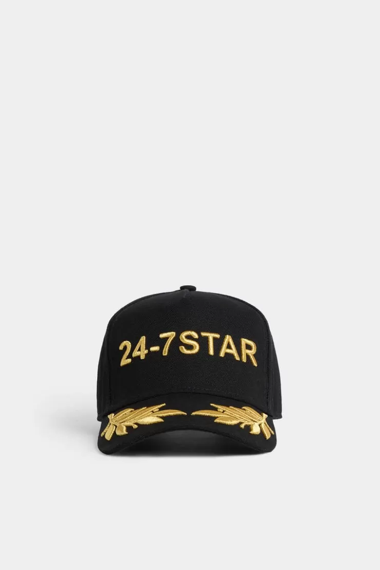 Dsquared2 24-7 Star Baseball Cap>Uomo Cappelli