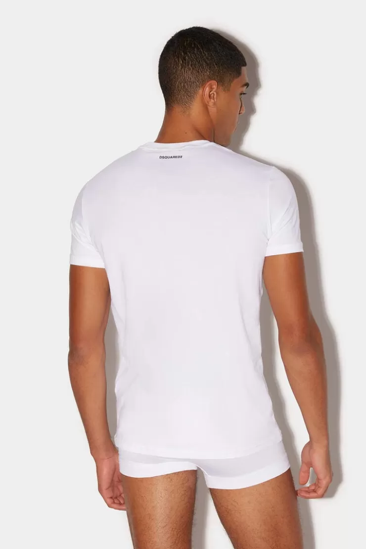 Dsquared2 Basic Round Neck T-Shirt>Uomo Intimo Basic