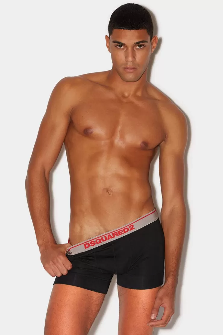 Dsquared2 Basic Trunk Twin Pack>Uomo Intimo Basic