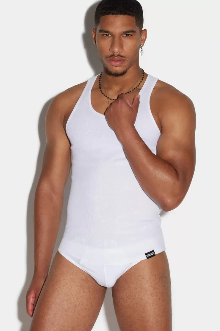 Dsquared2 Basic Underwear Tank Top>Uomo Intimo