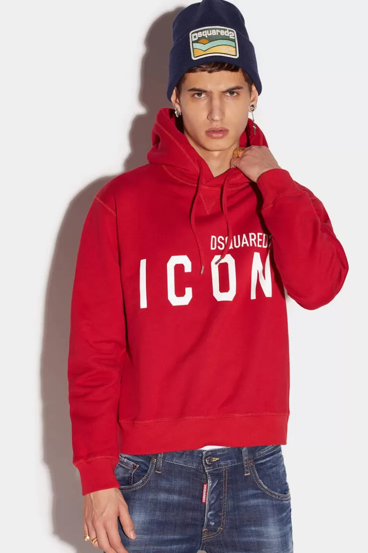 Dsquared2 Be Icon Cool Hoodie>Uomo Felpe