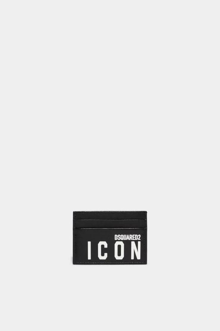 Dsquared2 Be Icon Credit Card Holder>Donna Piccola Pelletteria