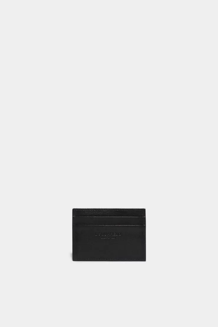 Dsquared2 Be Icon Credit Card Holder>Donna Piccola Pelletteria