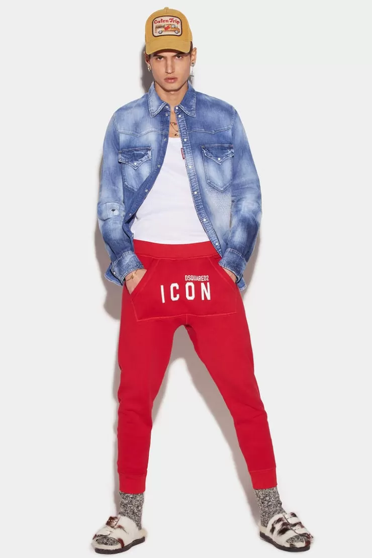 Dsquared2 Be Icon Dean Joggers>Uomo Pantaloni