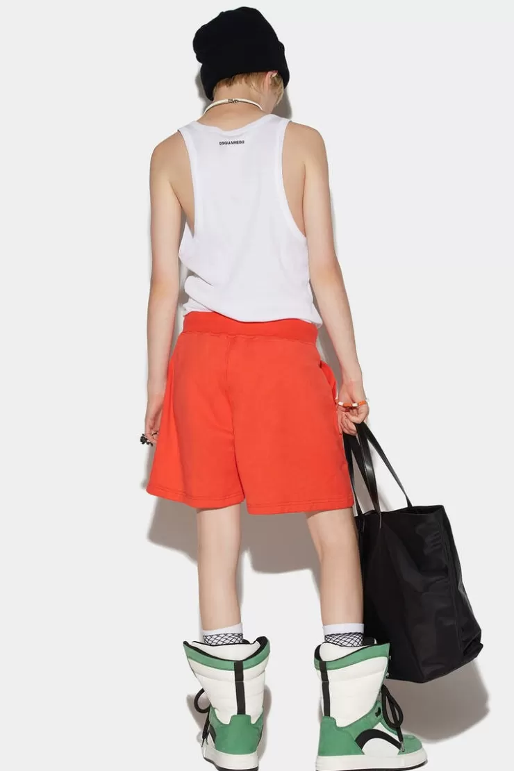 Dsquared2 Be Icon Over Shorts>Donna Pantaloni Corti