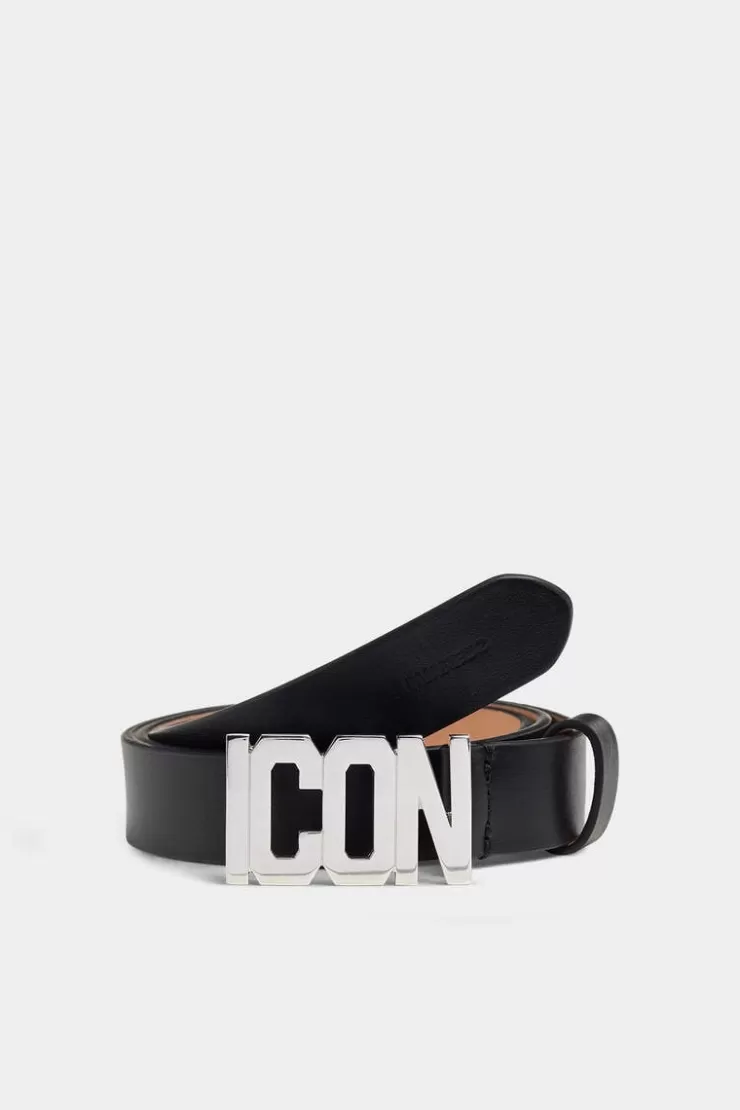 Dsquared2 Be Icon Plaque Belt>Donna Cinture