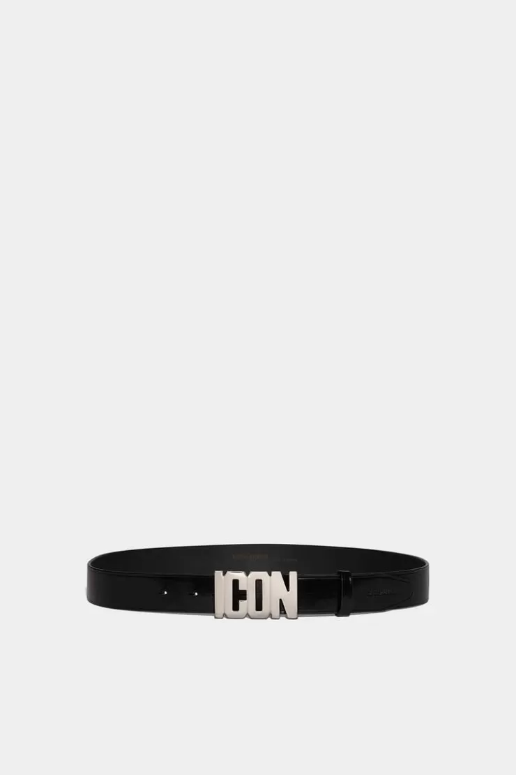 Dsquared2 Be Icon Plaque Belt>Uomo Cinture