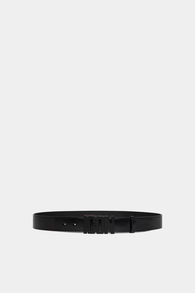 Dsquared2 Be Icon Plaque Belt>Uomo Cinture