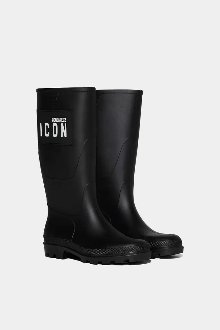 Dsquared2 Be Icon Rain Boots>Uomo Stivali