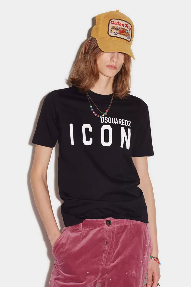 Dsquared2 Be Icon Renny T-Shirt>Donna Top & T-Shirt