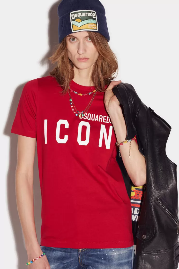 Dsquared2 Be Icon Renny T-Shirt>Donna Top & T-Shirt