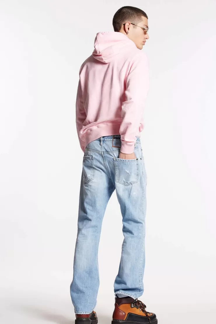 Dsquared2 Beverly Hills Light Wash Flare Bootcut Jeans>Uomo Jeans