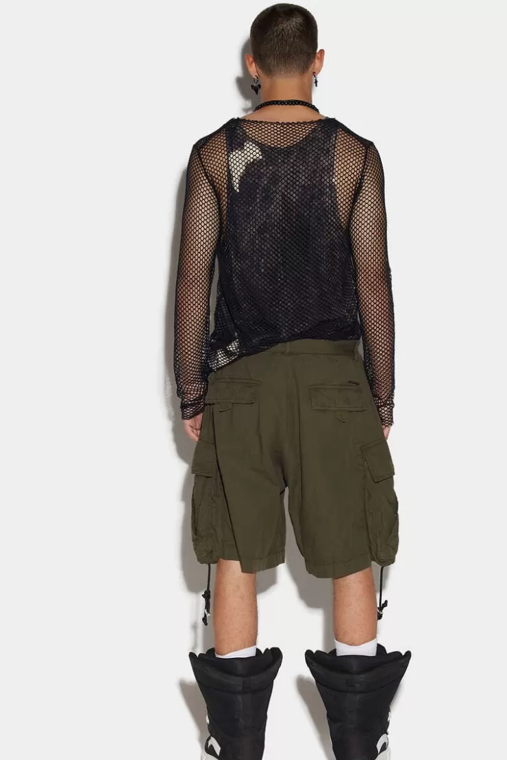 Dsquared2 Big Elastic Shorts>Uomo Pantaloni Corti