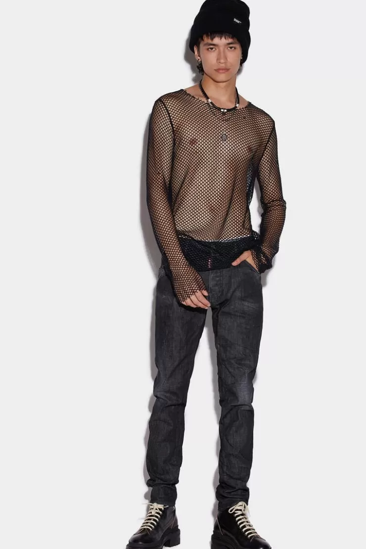 Dsquared2 Black Clean Wash Cool Guy Jeans>Uomo Jeans