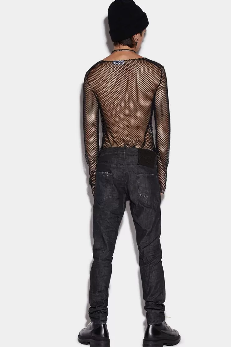 Dsquared2 Black Clean Wash Cool Guy Jeans>Uomo Jeans