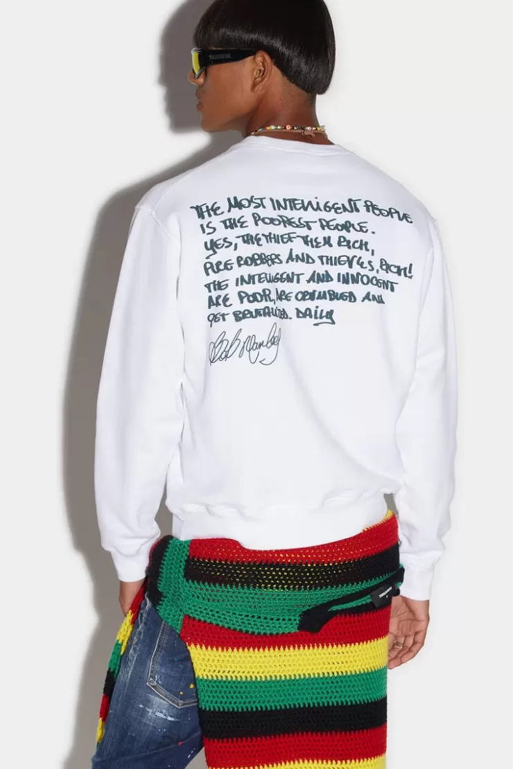 Dsquared2 Bob Marley Cool Sweatshirt>Uomo Felpe