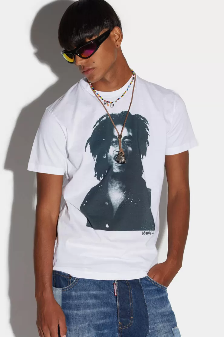 Dsquared2 Bob Marley Cool T-Shirt>Uomo T-Shirt & Polo