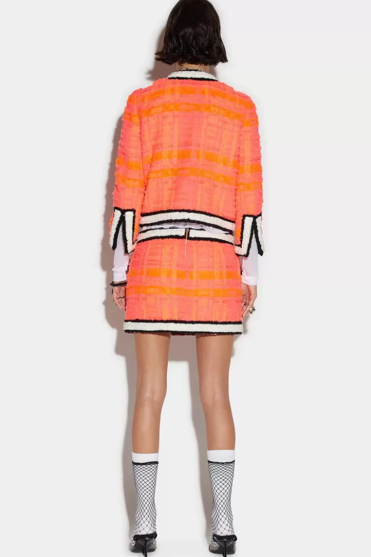 Dsquared2 Boucle' Mini Skirt>Donna Gonne