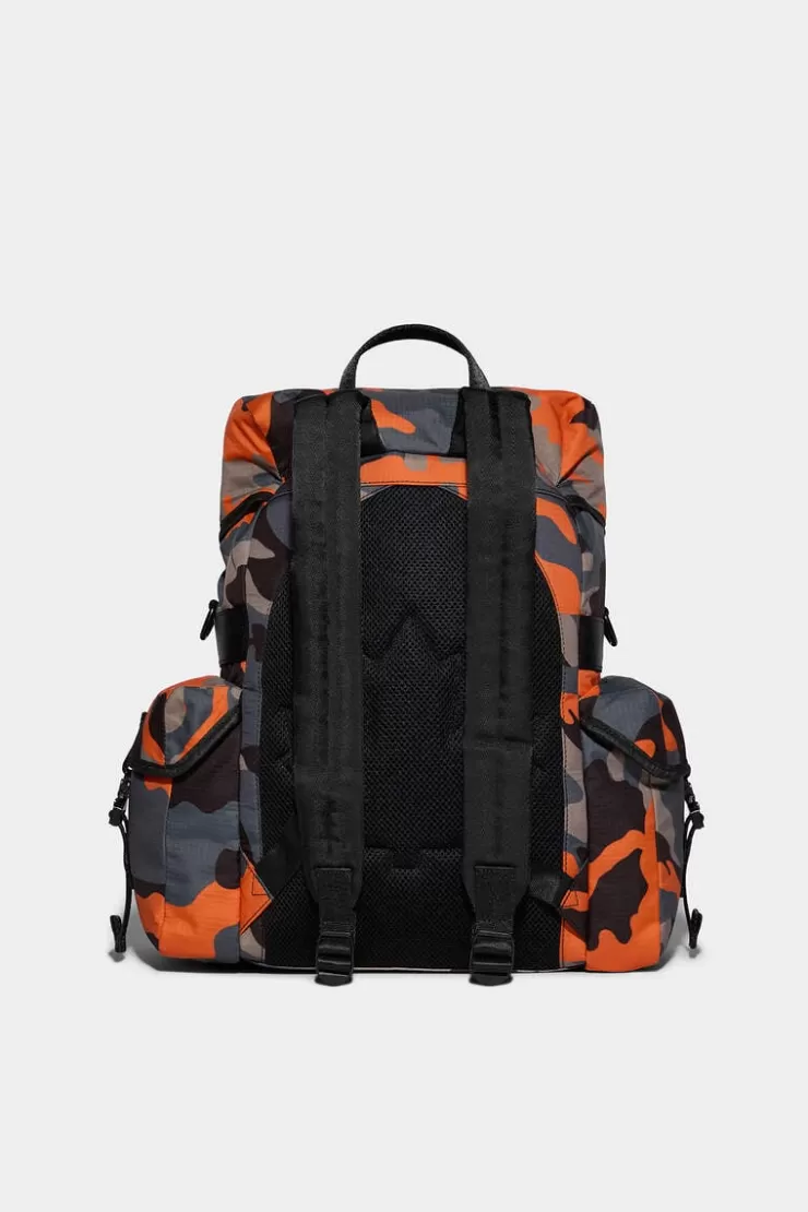 Dsquared2 Ceresio 9 Camo Backpack>Donna Zaini