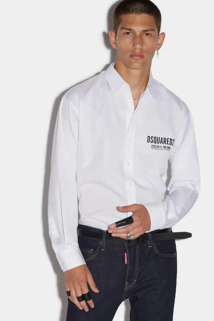 Dsquared2 Ceresio 9 Dropped Shoulder Shirt>Uomo Camicie