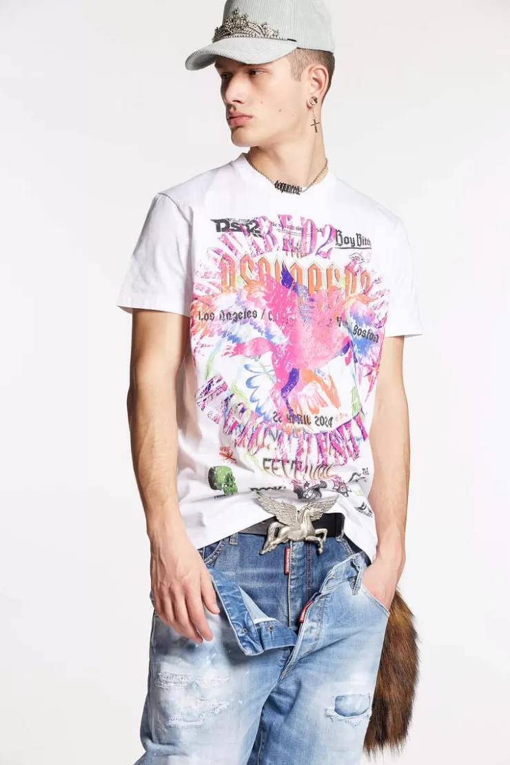 Dsquared2 Cigarette T-Shirt>Uomo T-Shirt & Polo