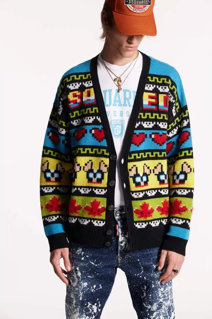 Dsquared2 Ciro Cardigan Knit>Uomo Maglieria