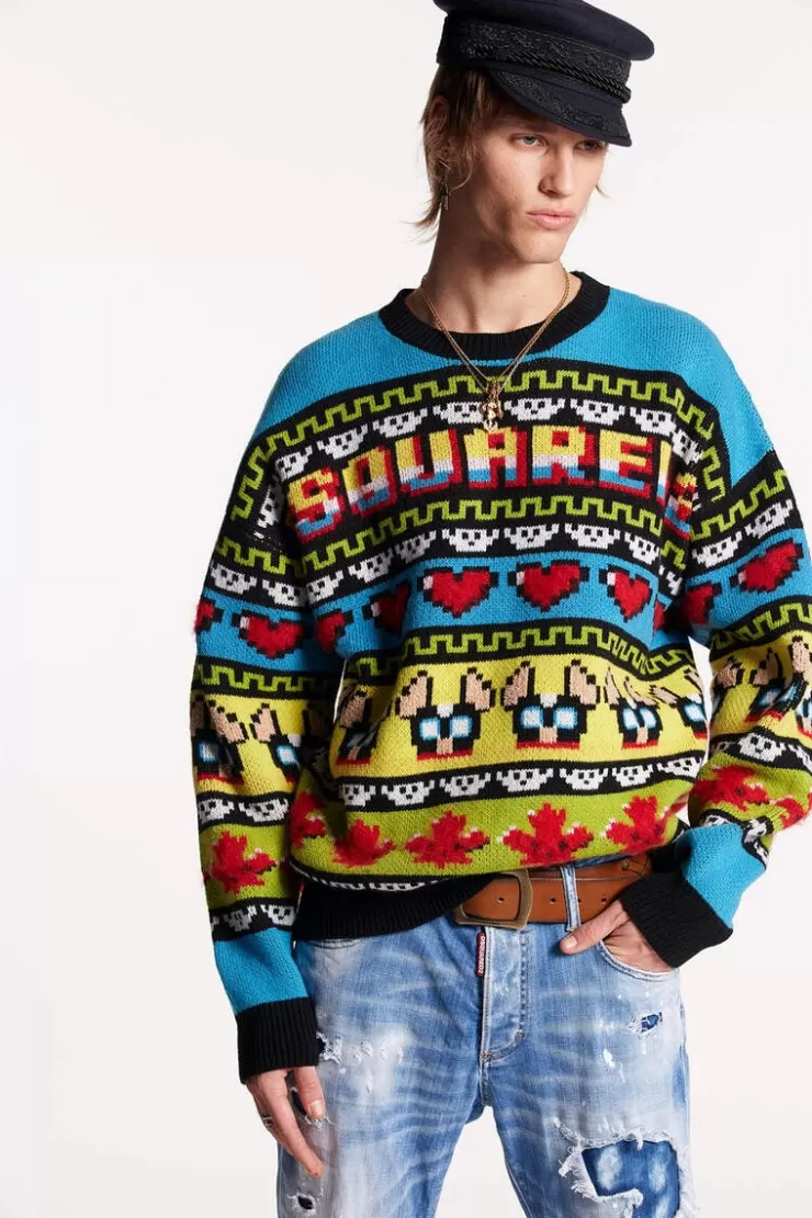 Dsquared2 Ciro Crewneck Knit>Uomo Maglieria