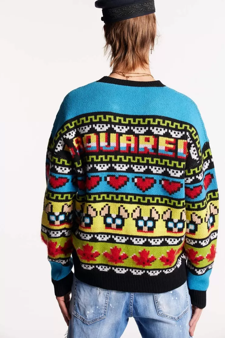 Dsquared2 Ciro Crewneck Knit>Uomo Maglieria