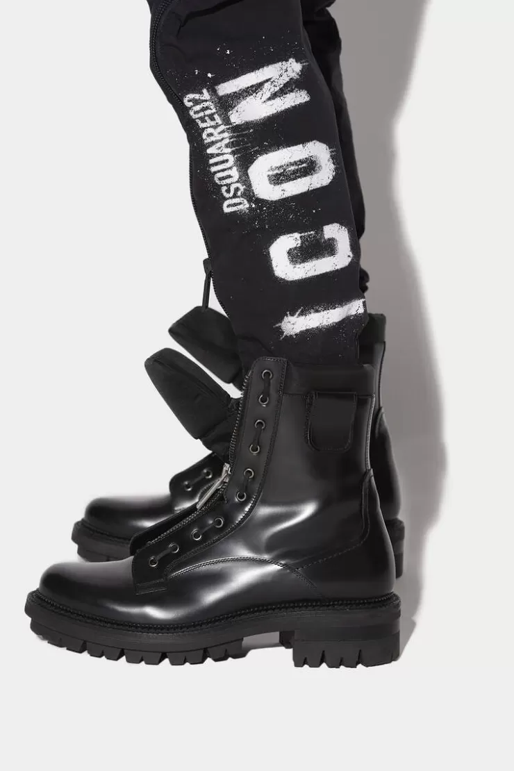 Dsquared2 Combat Ankle Boots>Uomo Stivali