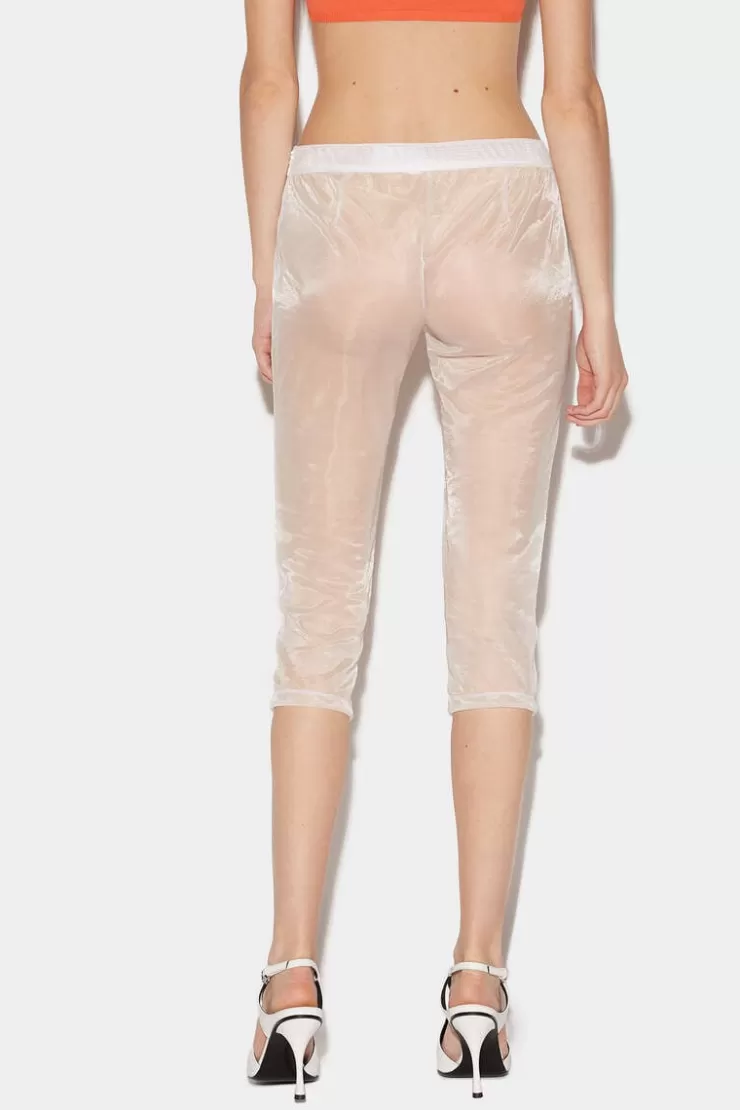 Dsquared2 Cropped Skinny Pants>Donna Pantaloni