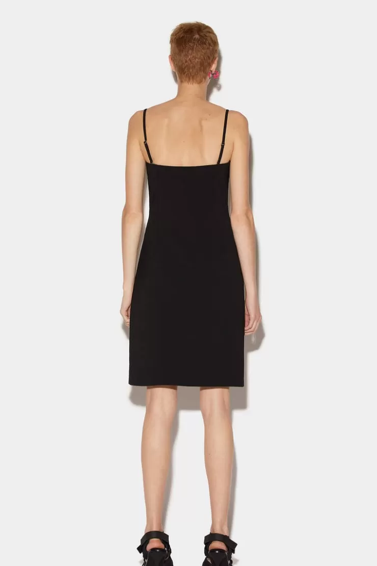 Dsquared2 Curve Cut-Out Mini Dress>Donna Vestiti E Tute