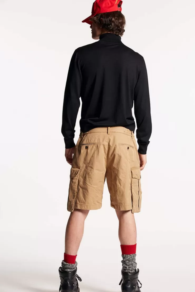 Dsquared2 D2 Cargo Boxer Shorts>Uomo Pantaloni Corti