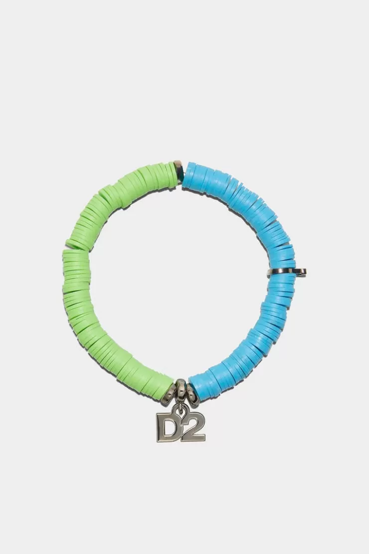 Dsquared2 D2 Charm Bracelet>Uomo Gioielli