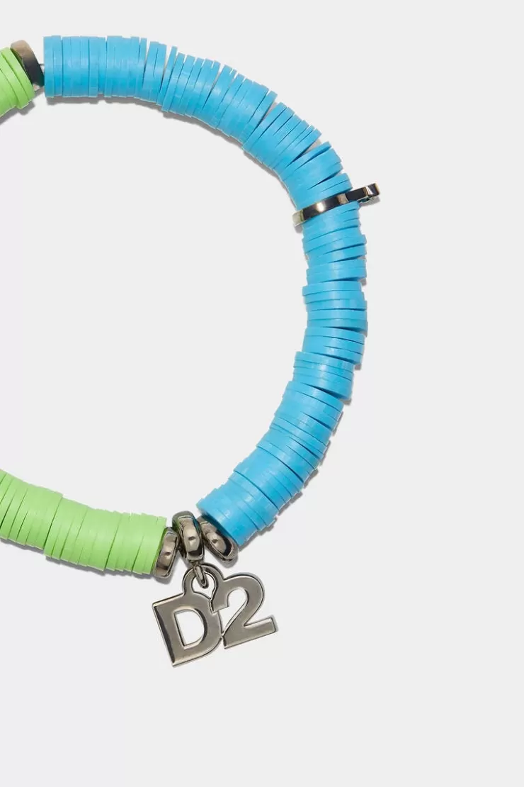 Dsquared2 D2 Charm Bracelet>Uomo Gioielli