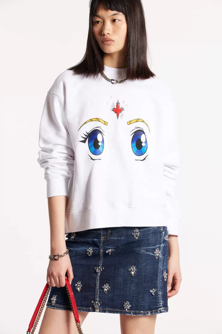 Dsquared2 D2 Cool Sweatshirt>Donna Felpe