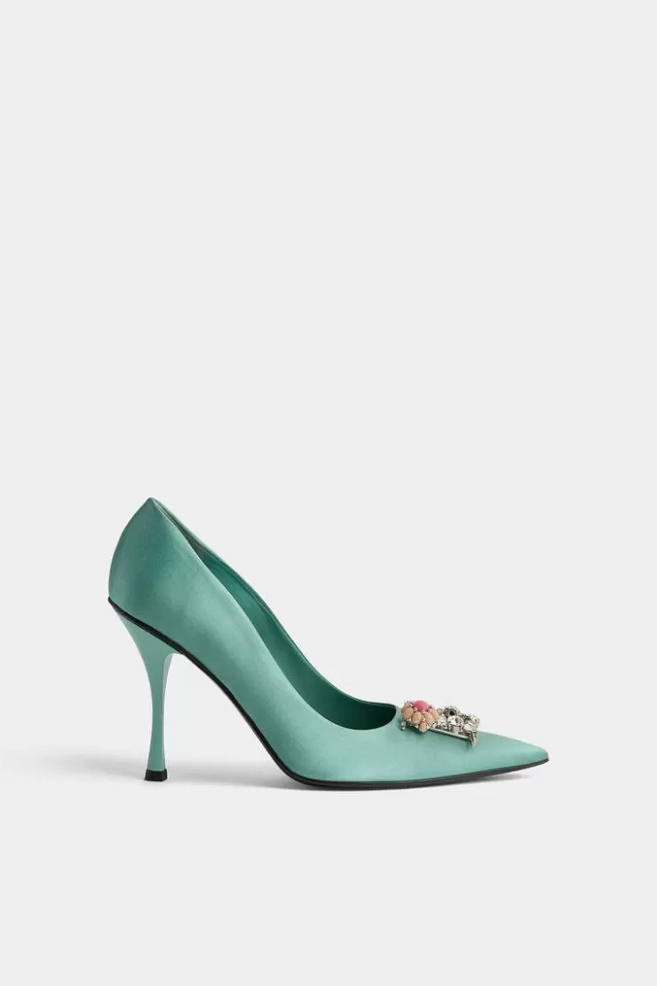 Dsquared2 D2 Crystal Pumps>Donna Pumps