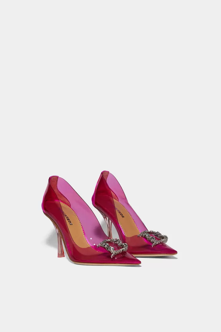 Dsquared2 D2 Crystal Statement Pumps>Donna Pumps