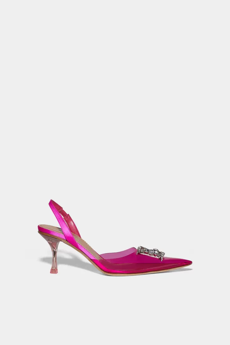 Dsquared2 D2 Crystal Statementsandals>Donna Sandali