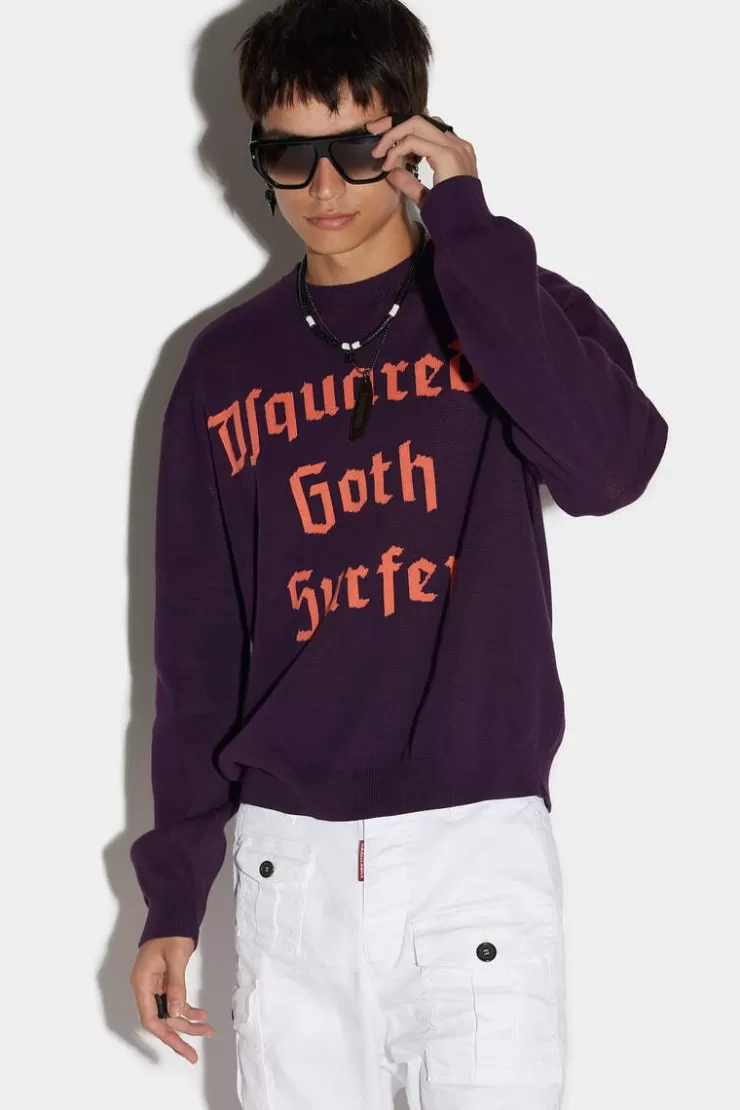 Dsquared2 D2 Goth Surf Sweater>Uomo Maglieria