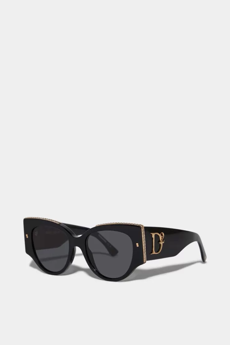 Dsquared2 D2 Hype Black Sunglasses>Donna Occhiali