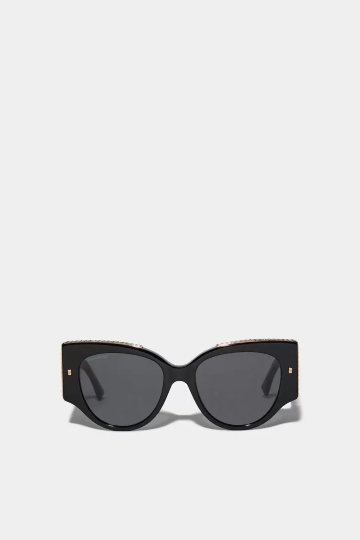 Dsquared2 D2 Hype Black Sunglasses>Donna Occhiali