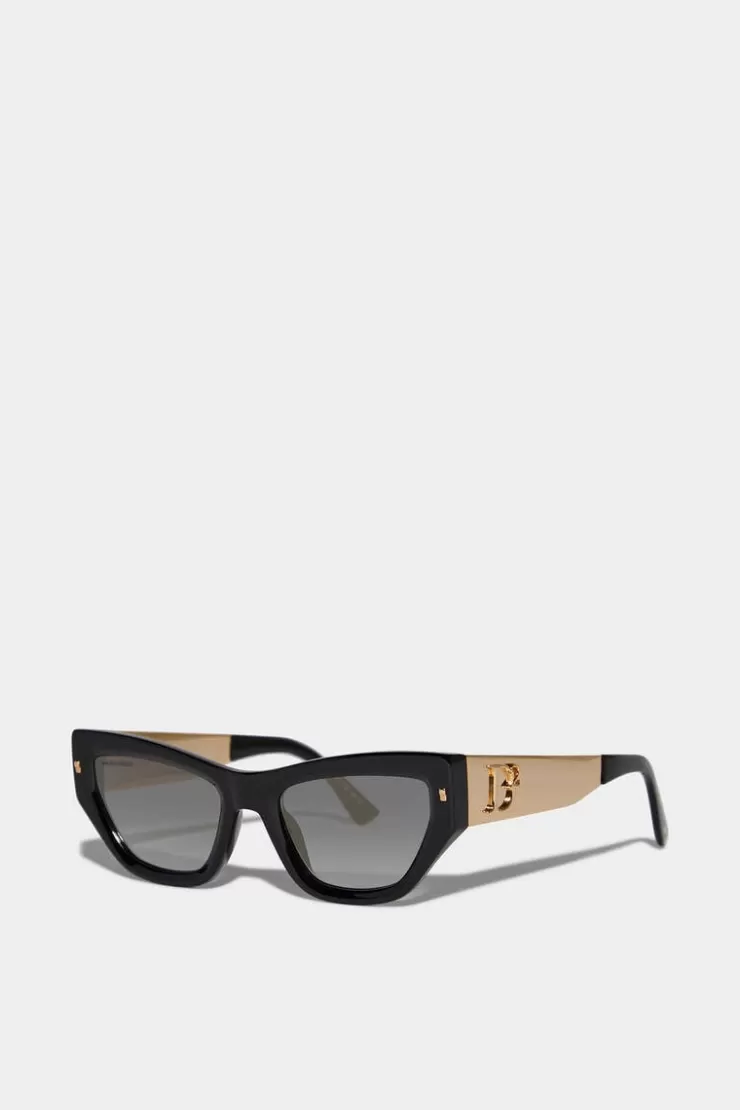 Dsquared2 D2 Hype Gold Sunglasses>Donna Occhiali