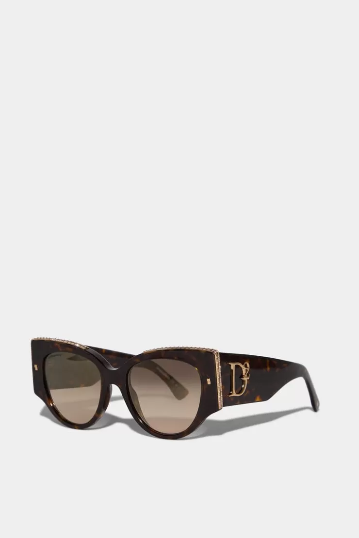 Dsquared2 D2 Hype Havana Sunglasses>Donna Occhiali