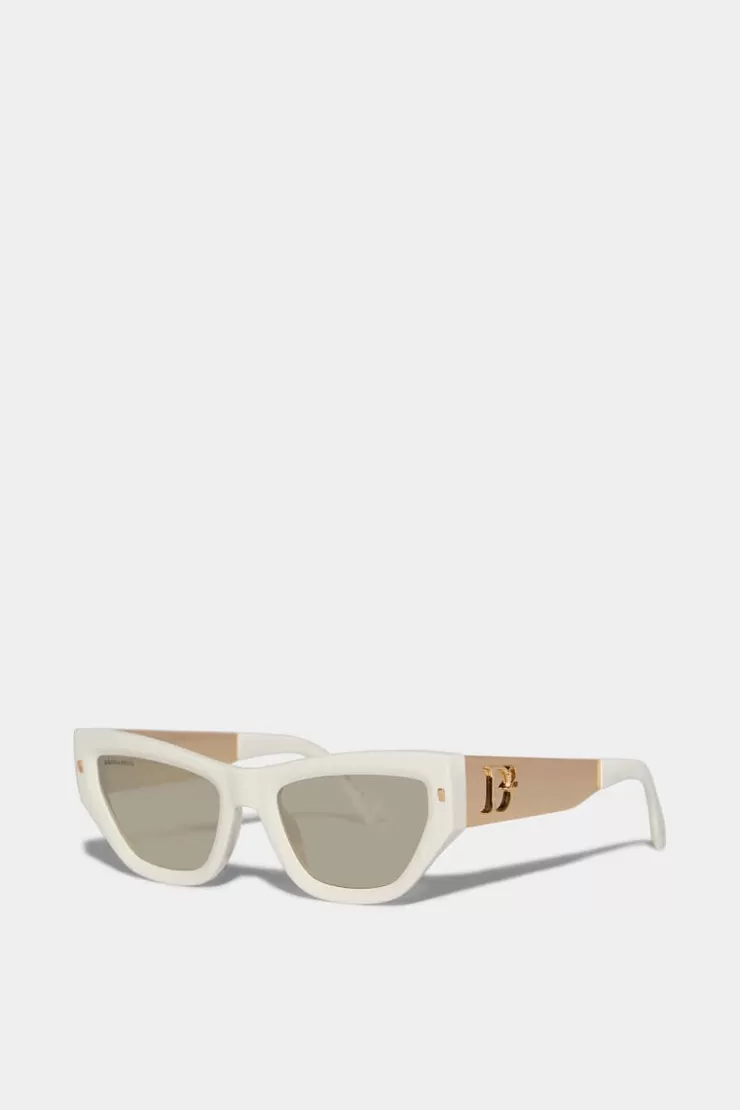 Dsquared2 D2 Hype Ivory Sunglasses>Donna Occhiali