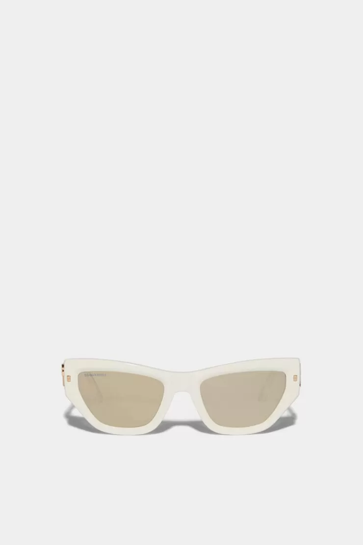 Dsquared2 D2 Hype Ivory Sunglasses>Donna Occhiali