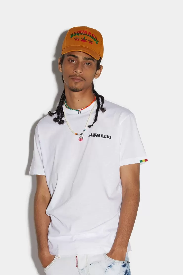 Dsquared2 D2 Jamaican Logo Cool T-Shirt>Uomo T-Shirt & Polo