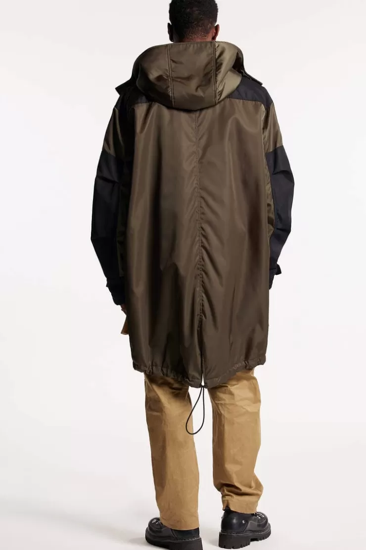 Dsquared2 D2 Leaf Parka>Uomo Cappotti & Giubbotti