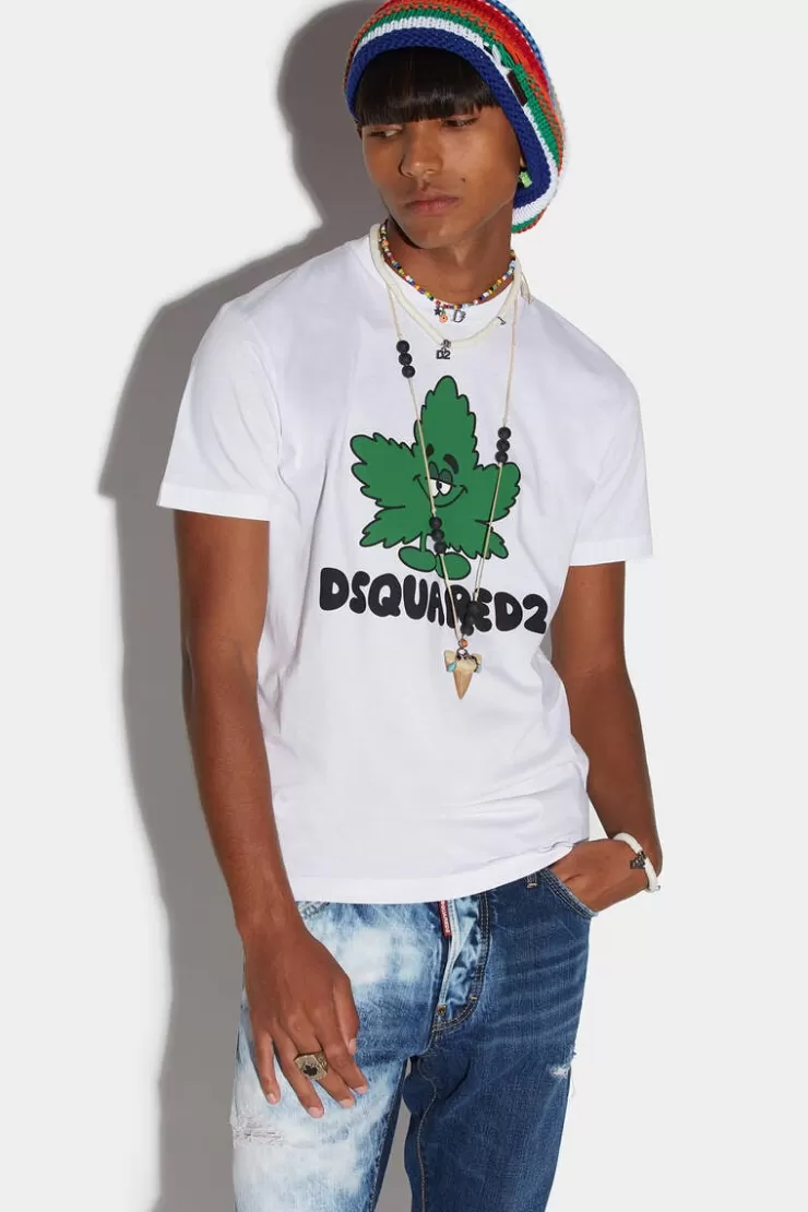 Dsquared2 D2 Maple Leaf Cool T-Shirt>Uomo T-Shirt & Polo