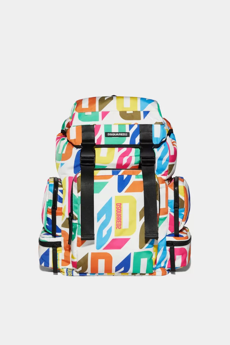 Dsquared2 D2 Monogram Backpack>Uomo Zaini