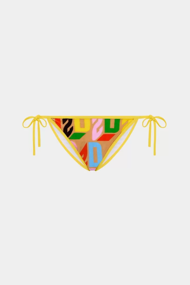 Dsquared2 D2 Monogram Bikini Brief>Donna Costumi